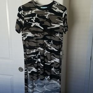 Black Camouflage Shirt